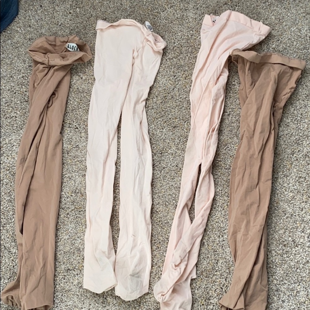 Girls dance tights